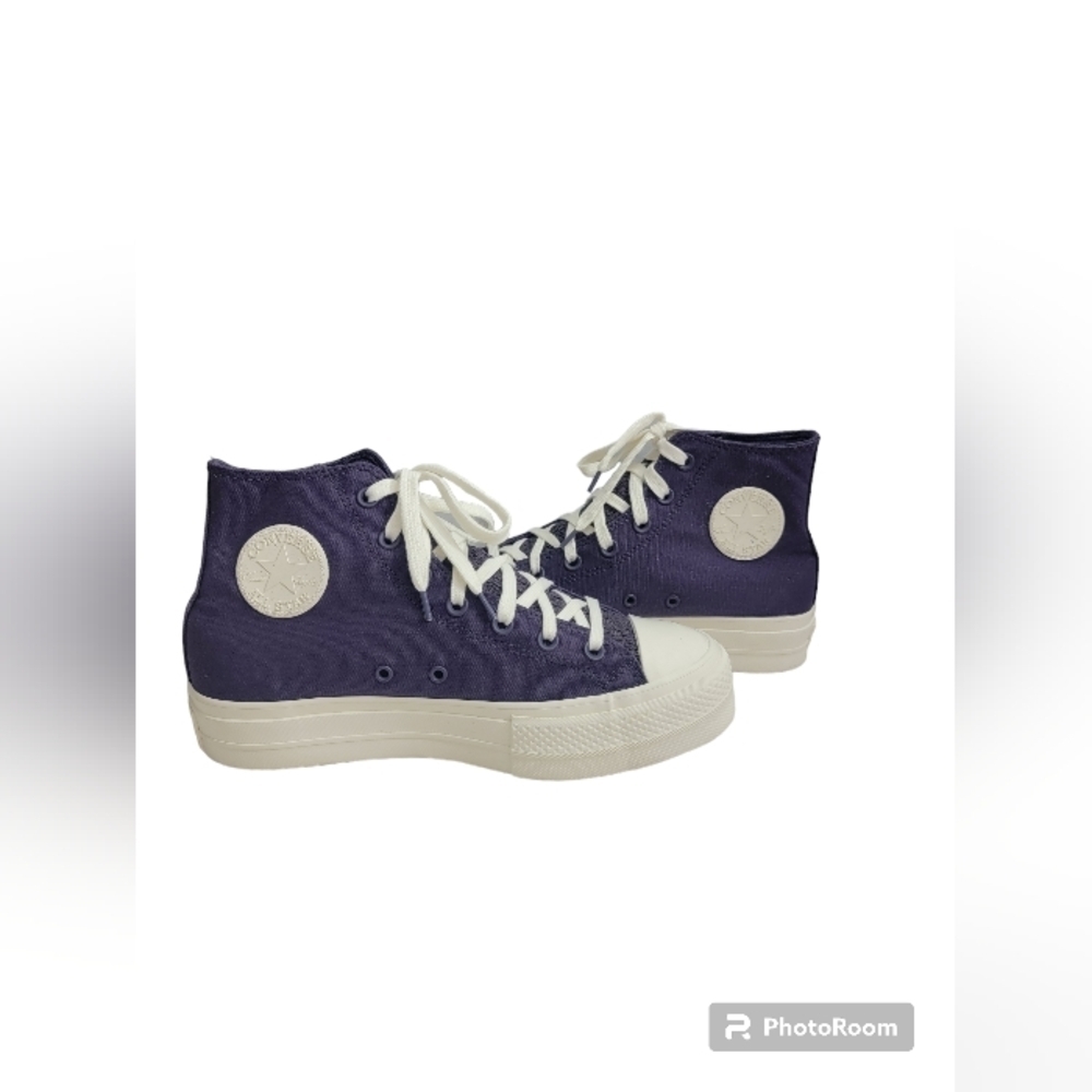 Converse Chuck Taylor All Star Lift color Dark Raisin Woman's size 9.5 - Picture 8 of 12